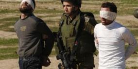 قوات الاحتلال تعتقل أربعة شبان من قرية دير نظام