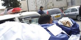 الشهيد محمد سميح عصفور(22عاماً)، ابن قرية عابود شمال غرب رام الله،لدى وصوله مجمع فلسطين الطبي