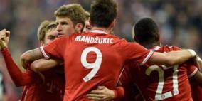 البايرن يتجاوز المان يونايتد بثلاثية ويتأهل إلى نصف النهائي