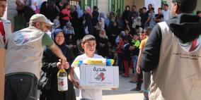 مكتب تثميل الامارات ينفذ مشاريع شهر رمضان المبارك في فلسطين لعام 2015