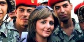 شذى تتعرض لهجوم شديد بعد انتشار صورة تجمعها مع جنود مصريين