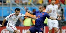 "يا ابو 5" ...السعوديون يردون على سخرية تشافي في 2012