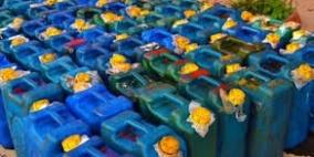 اغلاق نقطة بيع سولار غير قانونية في نابلس