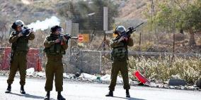 اصابة شاب في سلواد واندلاع مواجهات قرب الجلزون