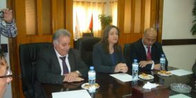 رئيس بلدية طولكرم يبحث ووزيرة السياحة والآثار سبل النهوض بواقع المدينة سياحيا
