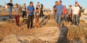 اكسلنس يزور ويتضامن مع قرية سوسيا جنوب الخليل