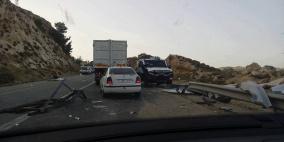 صور: وفاة مواطن بحادث سير قرب إذنا الخليل