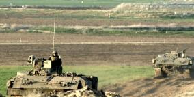 تحركات غير اعتيادية لآليات الاحتلال شرق غزة