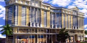 استمرار اعمال التشطيبات في "مول فلسطين" التجاري