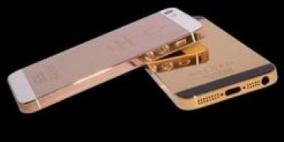 دبي تعرض "آيفون 5" مصنوع من الذهب عيار 24 قيراط