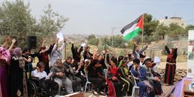 الشاعر يفتتح مقر مؤسسة معاً للحياة لذوي الاعاقة الذهنية في دار صلاح