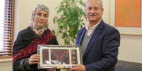 حنان الحروب تروي في جامعة بيرزيت قصة نجاحها