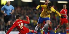 البرازيل تنجو من الخسارة أمام روسيا ودياً