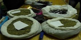 الشرطة تضبط 301 كيس من "القنب الهندي المهجن" المخدر في طوباس