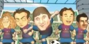 غوارديولا يتحول إلى مطرب في فرقة غنائية مكونة من ميسي وإنييستا وتشافي وبويول وبيكيه !!!