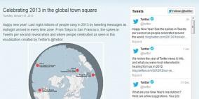 تغريدة من الفضاء بمناسبة العام الجديد 2013