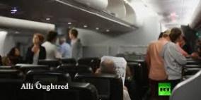 بالفيديو..طائرة ركاب ضخمة متجهة إلى أستراليا تعود إلى لوس أنجلس بسبب تسرب الماء