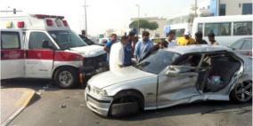 قلقيلية: مصرع شاب وإصابة 6 في حادث سير