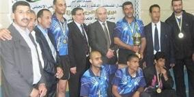 سلفيت يحتفظ بلقب دوري الدرجة الممتازة لكرة الطاولة