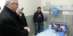 الحمد الله يتفقد مستشفى ثابت ثابت بطولكرم