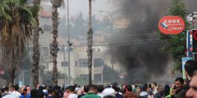 الخليل: مواجهات رأس الجورة/جسر حلحول