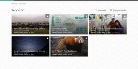 Sway يحصل على ميزات جديدة لتجنب خسارة العمل عند الحذف