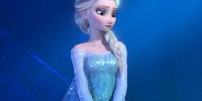 فستان زفاف مستوحى من فيلم Frozen للأميرات فقط