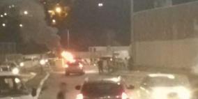 اندلاع مواجهات بين الشان وقوات الاحتلال في محيط حاجز مخيم شعفاط