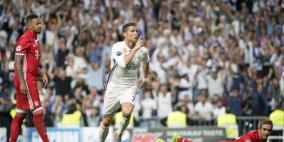 رونالدو يكتسح بايرن ويقود الريال للمربع الذهبي