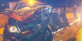 7 اصابات بينها اثنتان خطيرة بحادث سير قرب عناتا