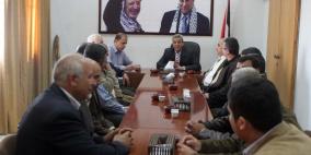 قلقيلية: المحافظ يلتقي وفدا من المجالس المحلية في المحافظة