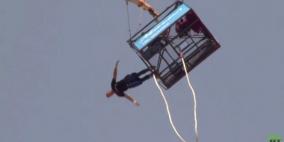 بالفيديو...متسابق بدبي يقفز بالحبل 106 مرات خلال 14 ساعة