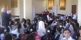 مكتبة مركز أبو نبعه الثقافي يستضيف طالبات مدرسة بنات الزاوية الأساسية