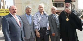 بلدية رام الله تدشن ميداني بشير البرغوثي وعزيز شاهين