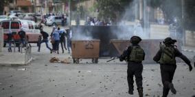 مواجهات اثر اقتحام قوات الاحتلال لبلدة عزون شرق قلقيلية