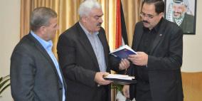 صيدم يبحث مع مؤسسة الحق تعزيز مفاهيم القانون الدولي الإنساني في المناهج التعليمية