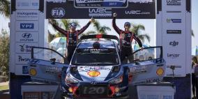 فريق هيونداي يفوز للمرة الثاني في بطولة العالم للراليات