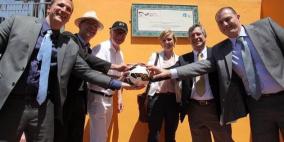 افتتاح ملعب في مركز التدريب المهني بالقدس الشرقية