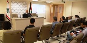 لقاء اعلامي في جامعة بيرزيت