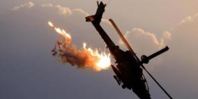 غارة اسرائيلية عقب انتهاء الهدنة