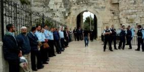 منع من تقل أعمارهم عن 50 عاما من دخول الأقصى