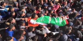 مخيم قلنديا يشيع شهيده ابو غوش الى مثواه الأخير