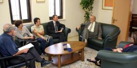 نائب القنصل الإسباني يبحث مع رئيس جامعة بيرزيت سبل  تعزيز التعاون الأكاديمي