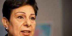 عشراوي تطلع وفدا طلابيا من جامعة هارفرد على الانتهاكات الإسرائيل