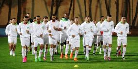 بالصور: الفدائي يصل عمّان ويباشر استعدادته للقاء السعودية