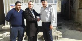 المشروبات الوطنية كوكاكولا/كابي تتبرع بمولد كهربائي للدفاع المدني في رام الله والبيرة