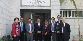 لقاء لبلدية رام الله و البنك الدولي وارينست ويونغ