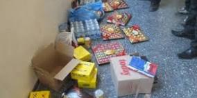 إتلاف مواد غذائية منتهية الصلاحية في جنين