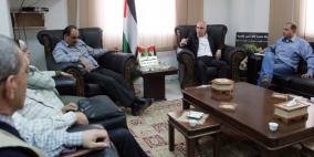 قلقيلية : المحافظ  يلتقي وفدا من الإغاثة الإسلامية ويبحث معهم سبل التعاون