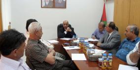 قلقيلية : اجتماع لجنة الطوارئ في المحافظة